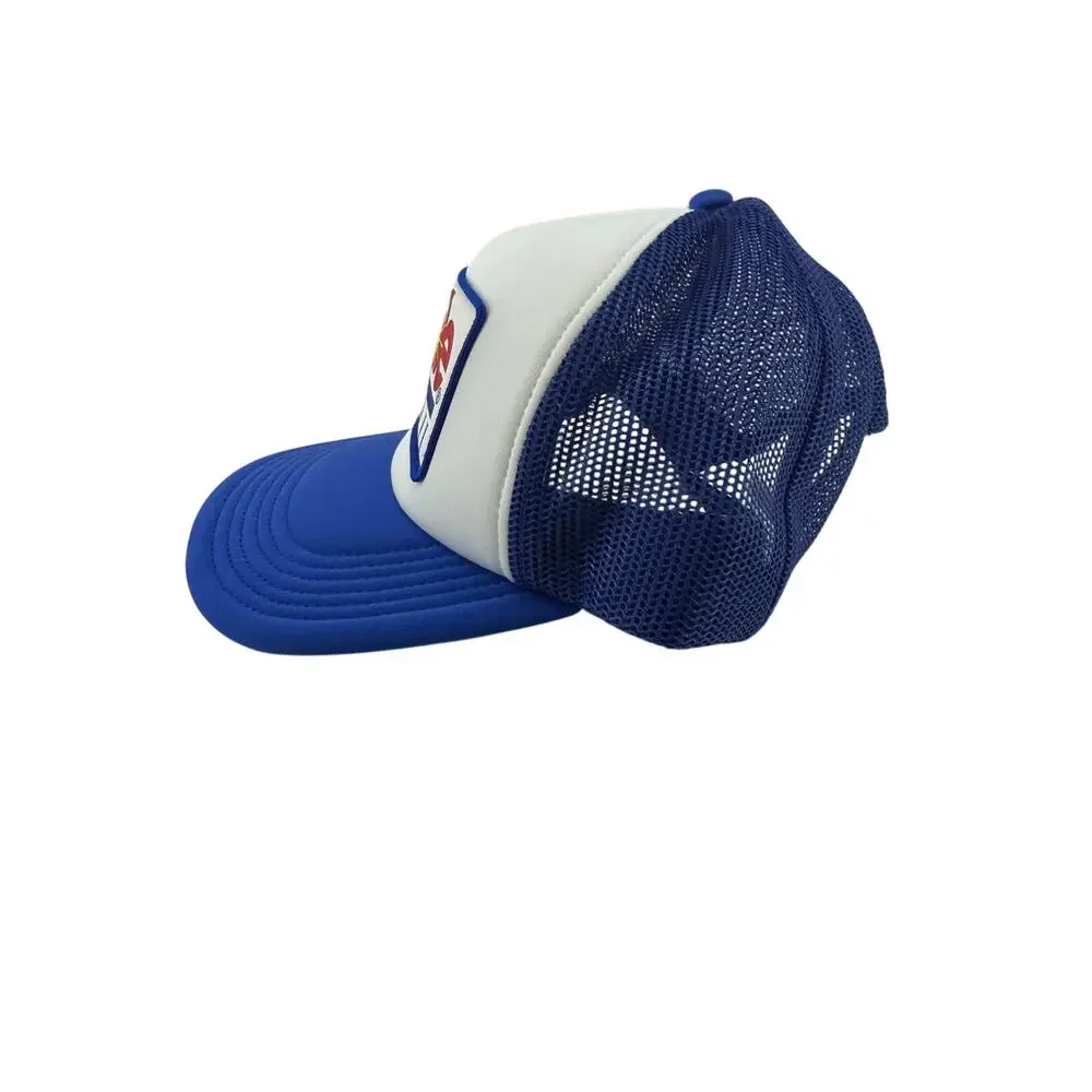 Dole Trucker Hat Blue White Adjustable Snapback